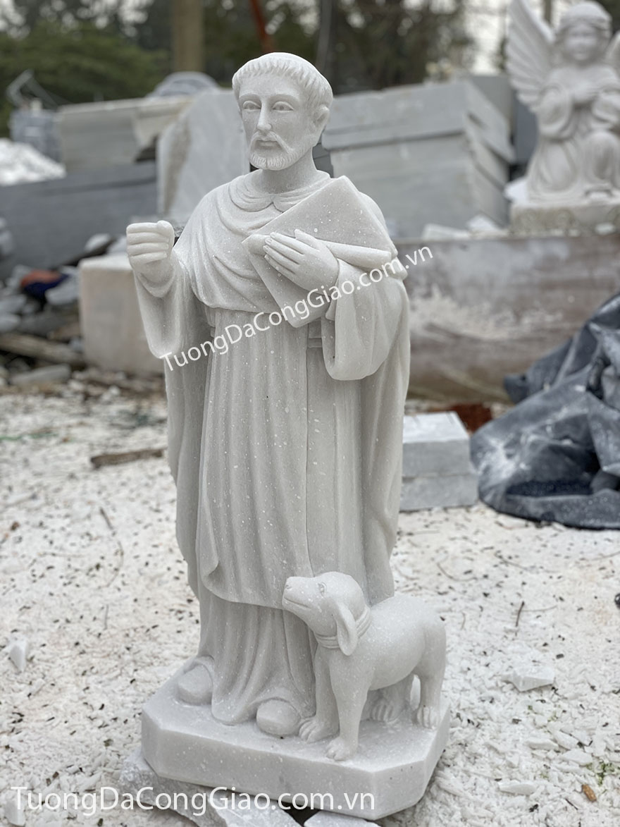tượng thánh đa minh bằng đá